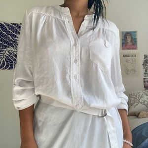 Bebe Button Down Blouse